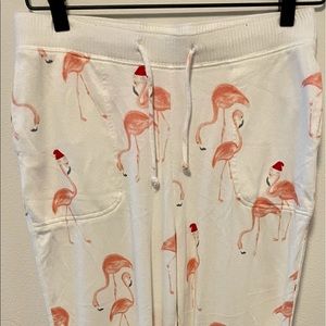Hollister lounge pants. Flamingos!